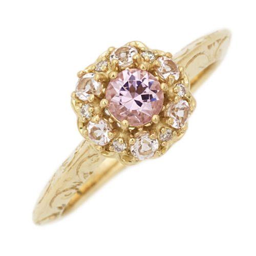 バレエコレクション カラーストーンリング チュチュ  PT900 K18 K10対応 グリーンベリル仕様はホワイトゴールド不可 |  | 05