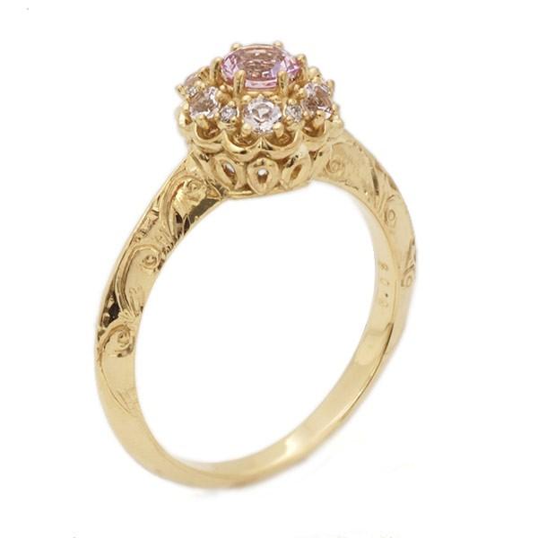 バレエコレクション カラーストーンリング チュチュ  PT900 K18 K10対応 グリーンベリル仕様はホワイトゴールド不可 |  | 06