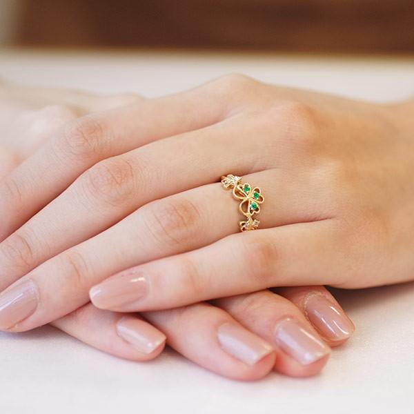 K18 四葉のクローバーリング10号