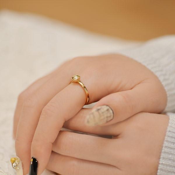 MYTHOS series HIKARI Rosecut diamond Diamond ring 光 ローズカット ダイヤ リング　 PT900 K18 K10対応  誕生石 4月の画像