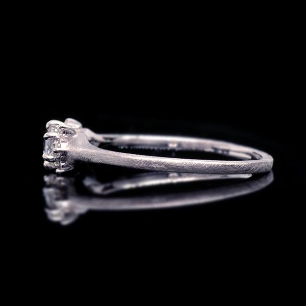3.6mm ローズカットダイヤ リング ルークス Lux  K18 K10 PT900対応の画像