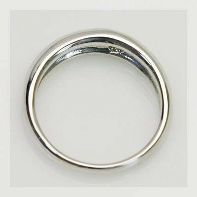 大人のボリューム ダイヤモンドハートピンキーリング PT900 K18 K10対応 誕生石 4月の画像