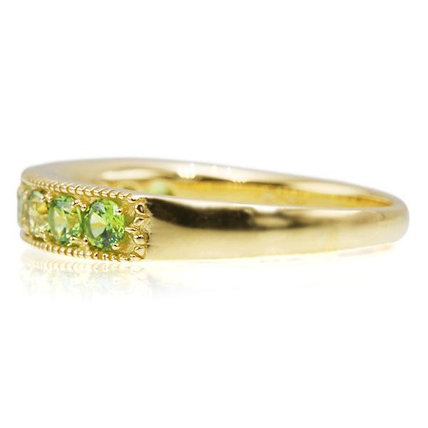 指輪 ロシア産 デマントイドガーネット エレガントリング 煌きクラシカル PT900 K18 K10対応 |  | 04