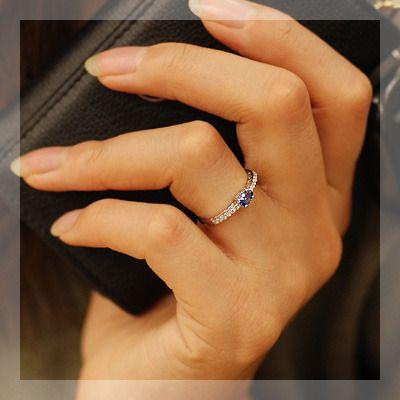 【クーポン】 レディース リング 指輪 ブリエピエール プラチナ900製 ベニトアイト ダイヤモンド フレーミング リング 誕生石 4月 xmas クリスマス 【WSO2403964859】(84119円)