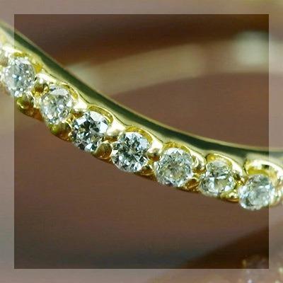 P+10％中 ペリドット ダイヤモンド プティ・ハート”ピンキーリング 誕生石 4月 8月 PT900 K18 K10対応 |  | 06