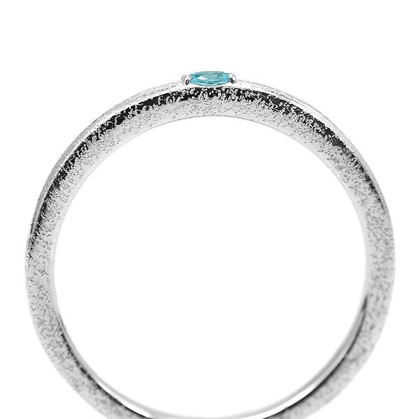 選べるテクスチャー パライバトルマリン マーキス リング PT900 K18