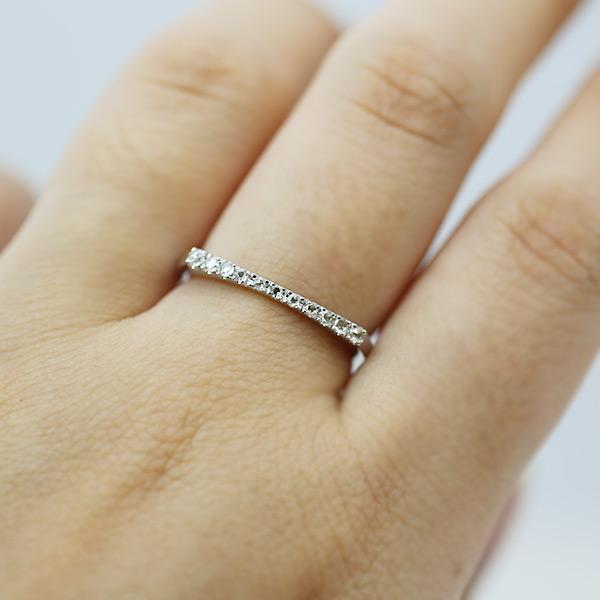 ローズカットダイヤモンド グラデーション リング グラデ・ルーチェ 指輪 PT900 K18 K10対応 |  | 05