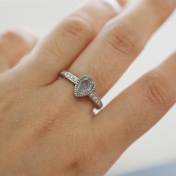 日替りSALE開催 限定1本 PT900 UV蛍光 1.31ct 0.35ct ダイヤモンド 