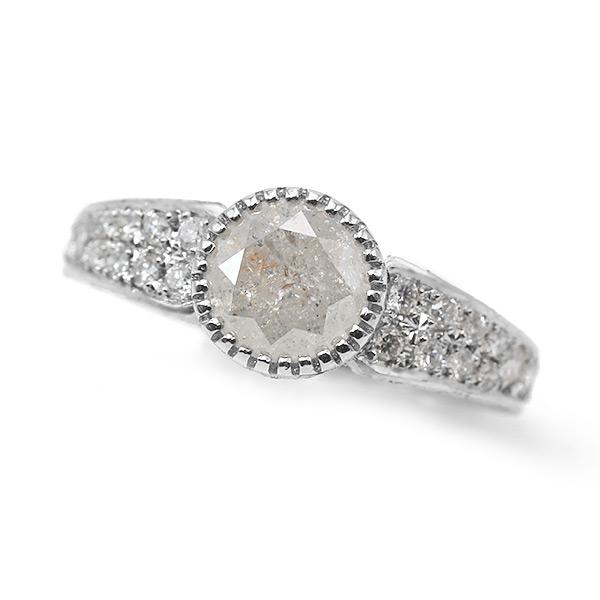 日替りSALE開催 限定1本 PT900 UV蛍光 1.32ct 0.6ct ダイヤモンド