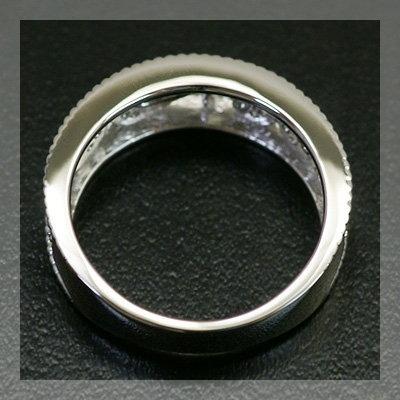 ミル・オリエンターレ ダイヤモンド リング 誕生石 4月 PT900 K18 K10対応の画像