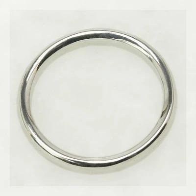 ダイヤモンド5石（ドッツ）シンプルリング 誕生石 4月 PT900 K18 K10対応の画像