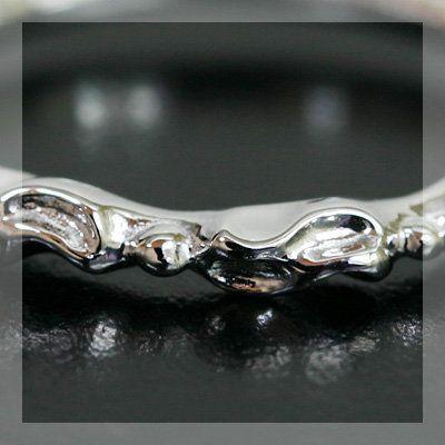 ツタの葉シルエットリング PT900 K18 K10対応の画像