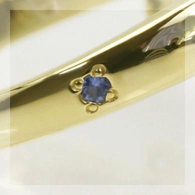アンティークフレーム アパタイト ダイヤモンドリング PT900 K18 K10対応 誕生石 4月の画像