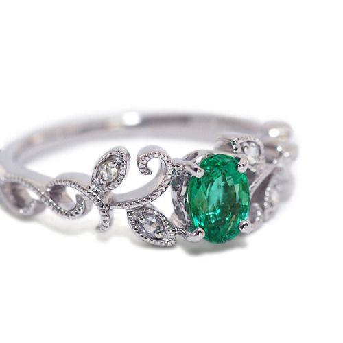 詰込福袋開催中 ザンビア産 エメラルド ローズカットダイヤモンド