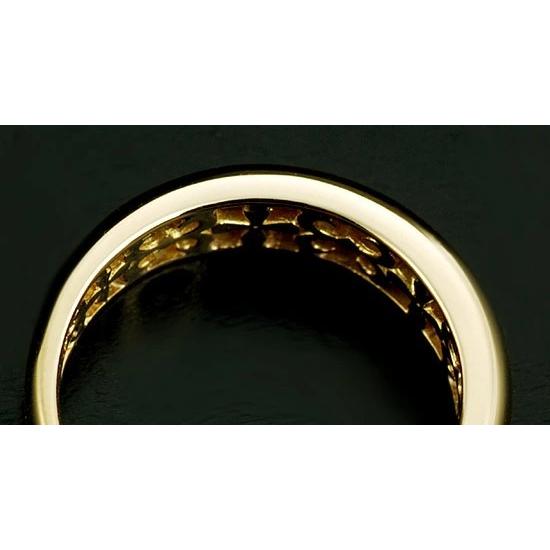 リュミエール鏡面リング  PT900 K18 K10対応の画像
