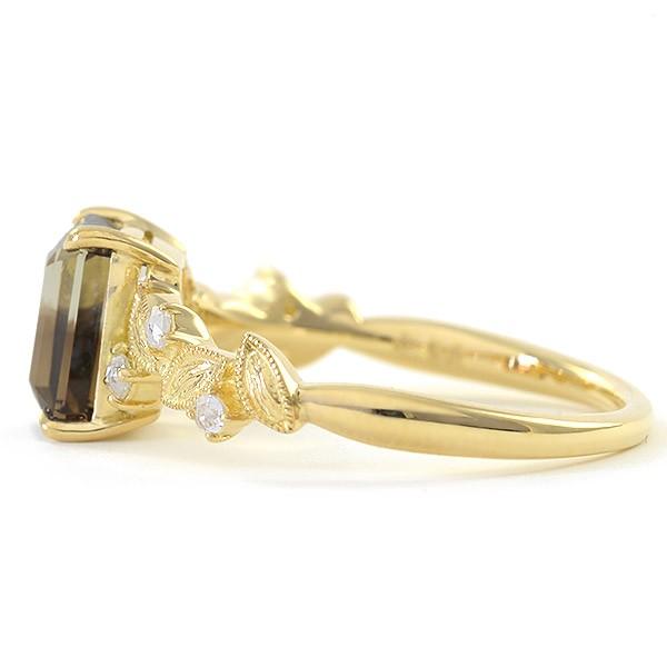 K18 サファイア&ダイヤモンドリング 4.53g