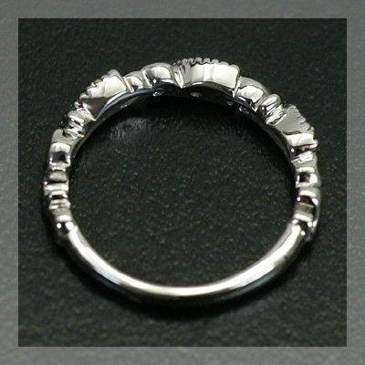 重ねて着けたいローズカットダイヤモンドピンキーリング ヴィンカ 、対応サイズ：0.5号〜5.5号 誕生石 4月 PT900 K18 K10対応 |  | 04