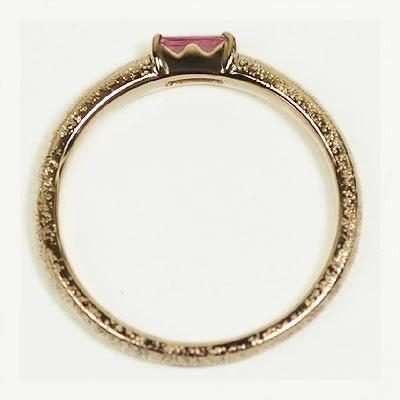 グリッター タンザニア産 スピネル リング PT900 K18 K10対応の画像