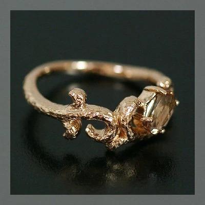 詰込福袋開催中 アンダリューサイト ローズカットダイヤモンド リング