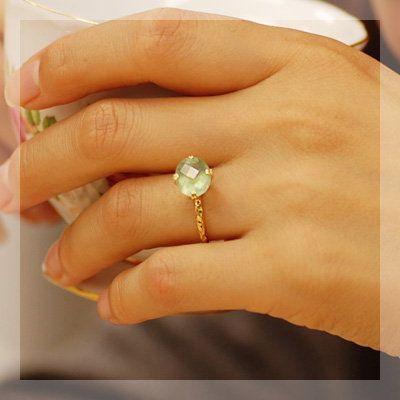 エッセ プレナイト リング PT900 K18 K10対応 : ジュエリー工房 