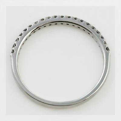 ブラックダイヤモンド 究極のストレート リング PT900 K18 K10対応の画像