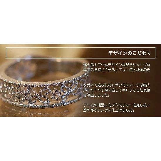 ローズカットダイヤモンドリング PT900 K18 K10対応 誕生石 4月の画像
