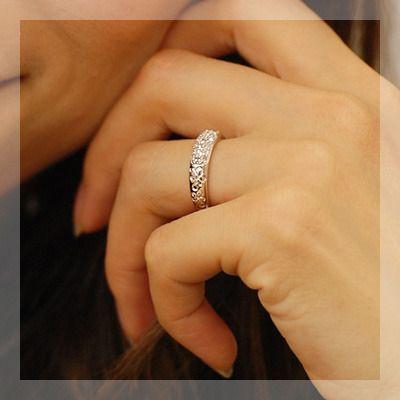 詰込福袋開催中 ローズカットダイヤモンド・パヴェリング PT900 K18