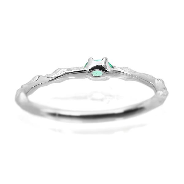 職人手作り パライバトルマリン カラーレディス リング  1号から19号対応 PT900 K18 K10対応の画像