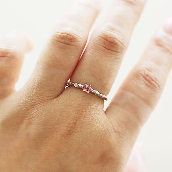 数量限定 職人手作り ロードクロサイト カラーレディス リング  PT900 K18 K10対応 |  | 05