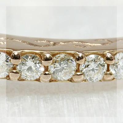 P+10％中 オレンジサファイア ダイヤモンド フレーミング リング ピンキーサイズも可能 誕生石 4月 9月 PT900 K18 K10対応 |  | 07