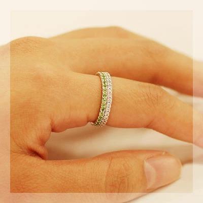 P10%中 レディース 究極のクラシカル グリーンガーネット フル  