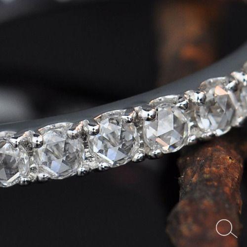 究極の”ストレートデザイン ローズカットダイヤモンド