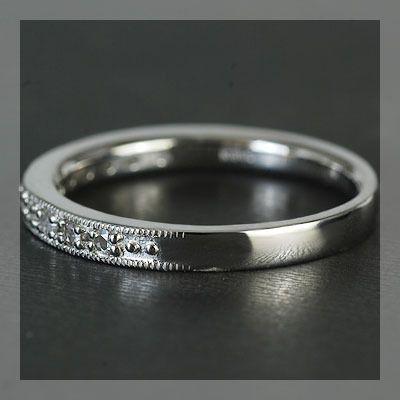 ローズカットダイヤモンド リング テネル 誕生石 4月 PT900 K18 K10対応の画像