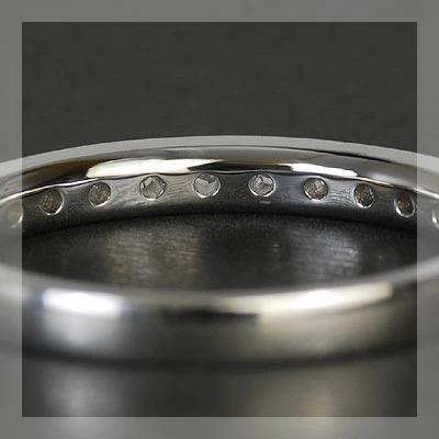 ローズカットダイヤモンド リング テネル 誕生石 4月 PT900 K18 K10対応の画像