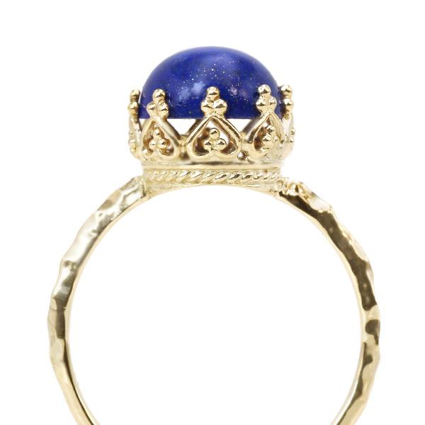 数量限定 8mm ラピスラズリ リング ボンボンクルール 指輪 PT900 K18 K10対応 |  | 03