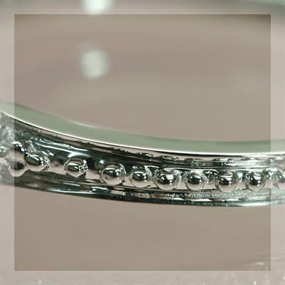 ダイヤモンド ドレリア リング 誕生石 4月 PT900 K18 K10対応の画像