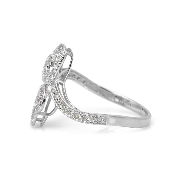 限定1本 PT900 0.12ct ピンクダイヤモンド 0.15ct ダイヤモンド リング 13号 サイズ変更承ります 誕生石4月の画像