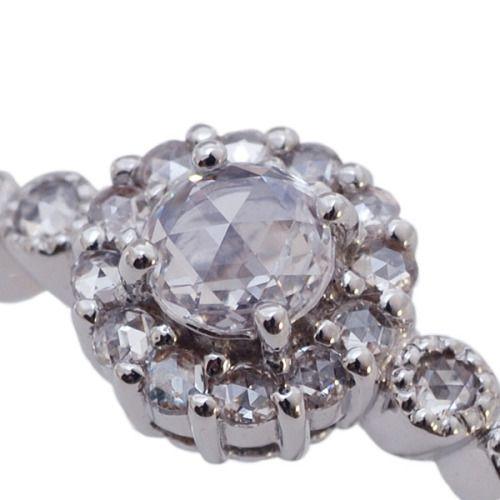 指輪  3.6mmローズカットダイヤモンド リング パリュール 誕生石 4月 PT900 K18 K10対応 |  | 04