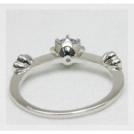 ローズカットブルーサファイア ローズカットダイヤモンドヴィンテージ