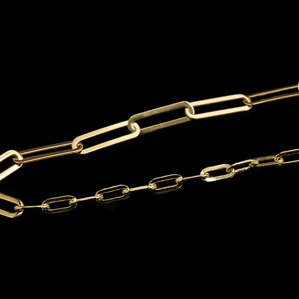 ブレスレット レディース Oro オーロ メタル ブレスレット brick K18 K10対応の画像