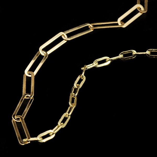 ブレスレット レディース Oro オーロ メタル ブレスレット brick K18 K10対応の画像