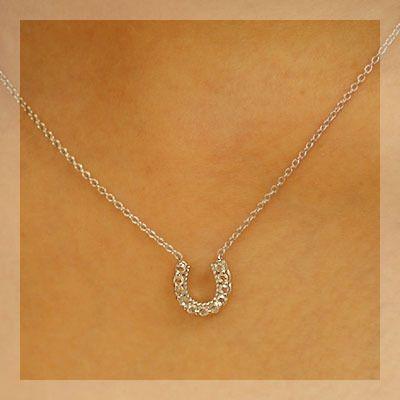 ローズカットダイヤモンド ホースシュー ペンダントネックレス PT900 K18 K10対応 誕生石 4月 |  | 01