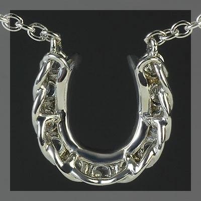 ローズカットダイヤモンド ホースシュー ペンダントネックレス PT900 K18 K10対応 誕生石 4月 |  | 03