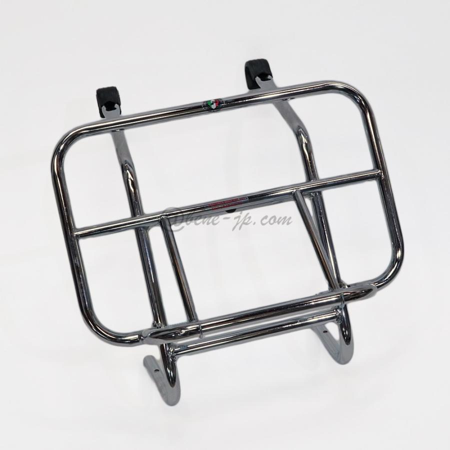 ベスパ スモールボディ用　クッピーニ　フロントキャリア　イタリア製 Cuppini フロントキャリア メッキ Vespa/LML : BENE RICAMBI - 通販