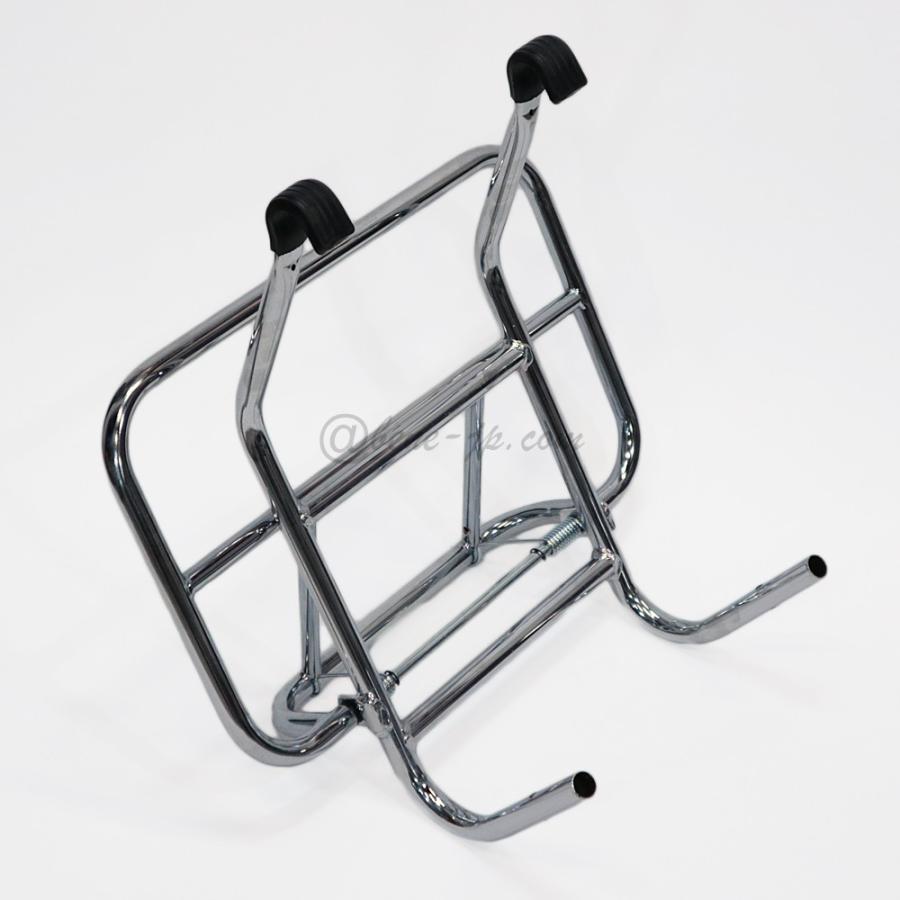 ベスパ スモールボディ用　クッピーニ　フロントキャリア　イタリア製 Cuppini フロントキャリア メッキ Vespa/LML : BENE RICAMBI - 通販