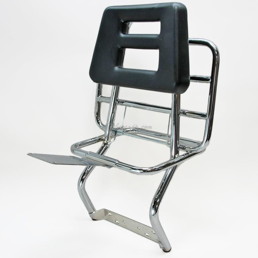 FACO リアキャリア バックレスト付き メッキ Vespa P/PX : BENE