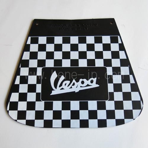 フラッペ様確認用 Cuppini マッドフラップ チェッカー Vespaロゴ入り : BENE RICAMBI