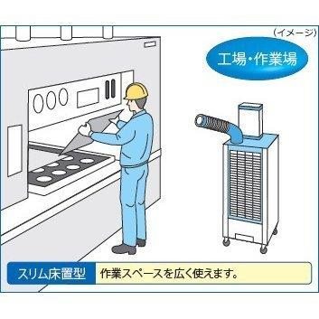 在庫あり 日立スポットエアコン スポットクーラー 単相100V  SR-P20YE8 【代引不可・沖縄及び離島への配送不可】｜benet｜03