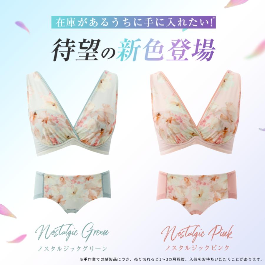 ノンワイヤーブラ ブラジャー Nongy ノンジー上下セット DR METHOD ドクターメソッド 公式 医学発想 女医開発 バストケア ノンワイヤー ストレスフリーの画像
