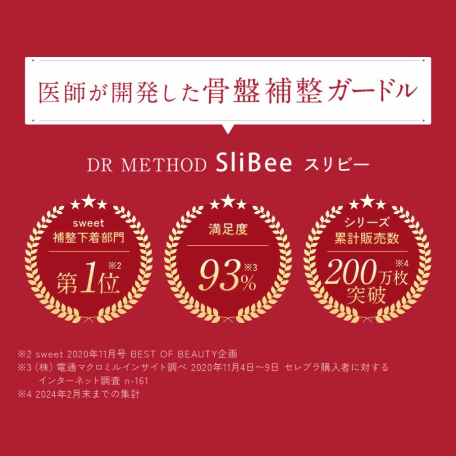 SliBee スリビー」【5枚セット】（ブラック/ノーブルベージュ